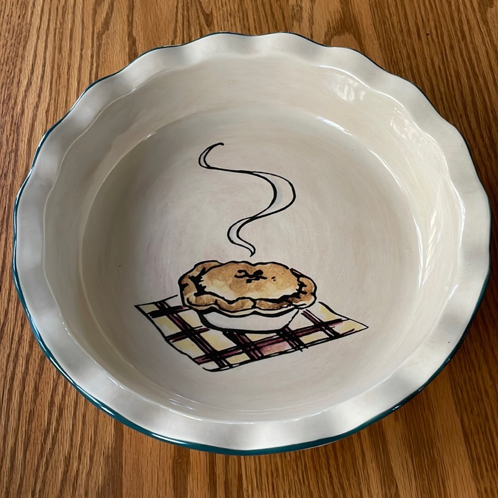 Vintage pie plate